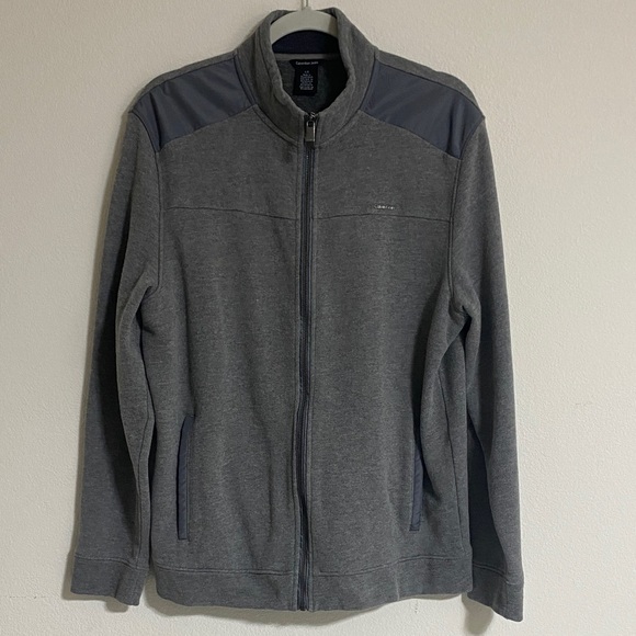 Calvin Klein Jeans Other - Calvin Klein Jeans Gray Full-Zip Jacket